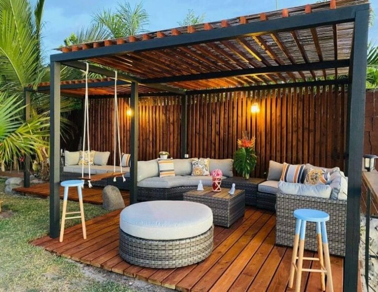 Ideas Para Hacer Cenadores Y Gazebos Al Aire Libre En El Patio Arkihome