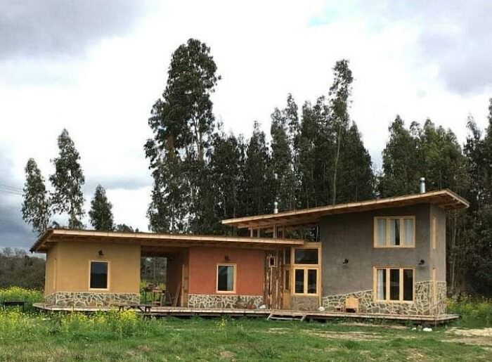 Casas Rusticas De Barro Y Madera