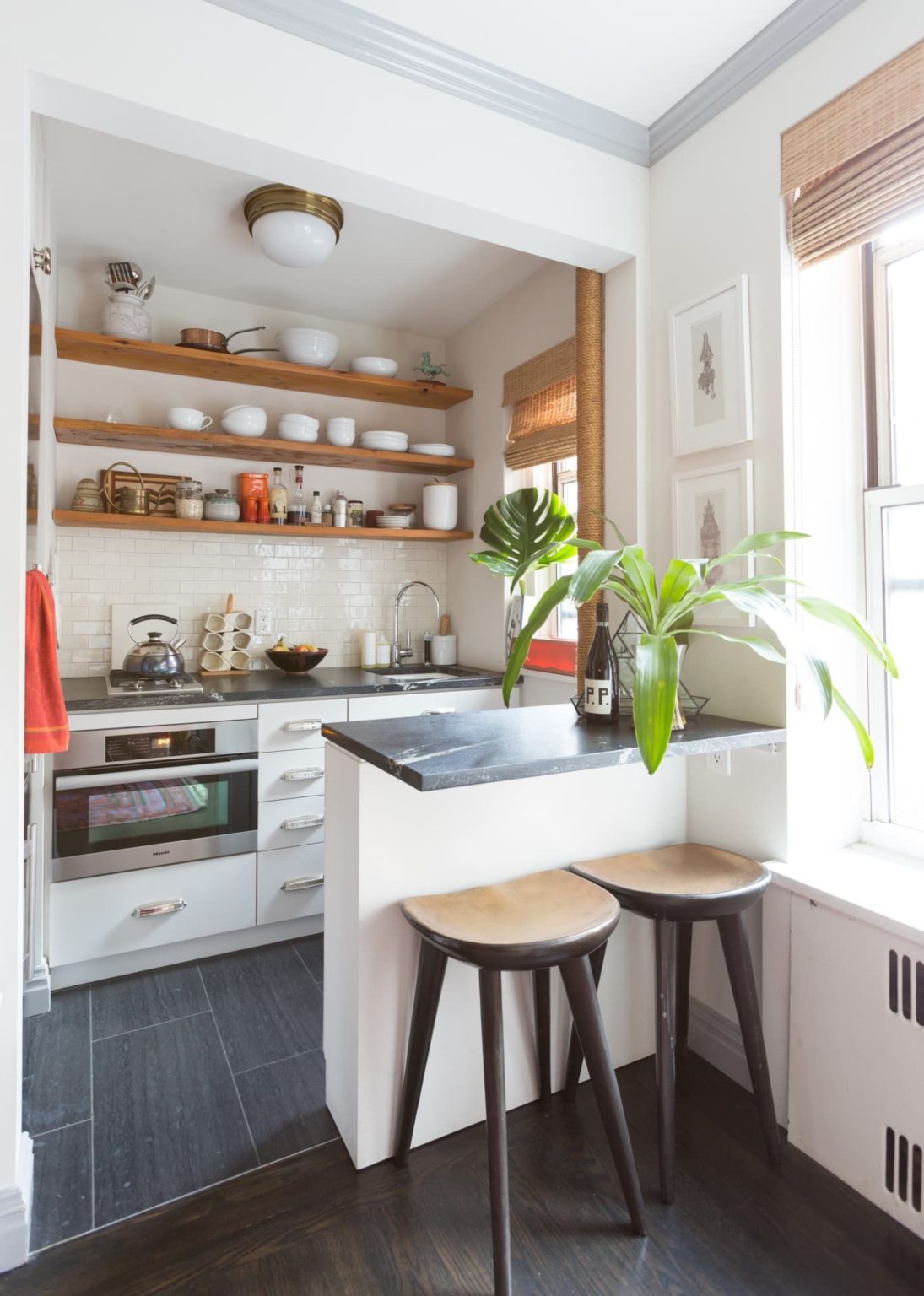 +40 ideas para hacer cocinas en pequeños espacios - Arkihome