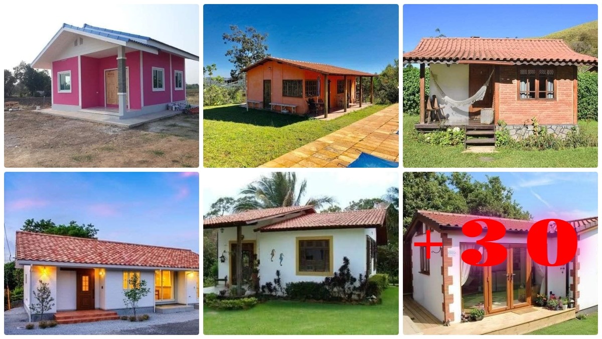 15 casas de campo pequeñas que te inspirarán a construir una