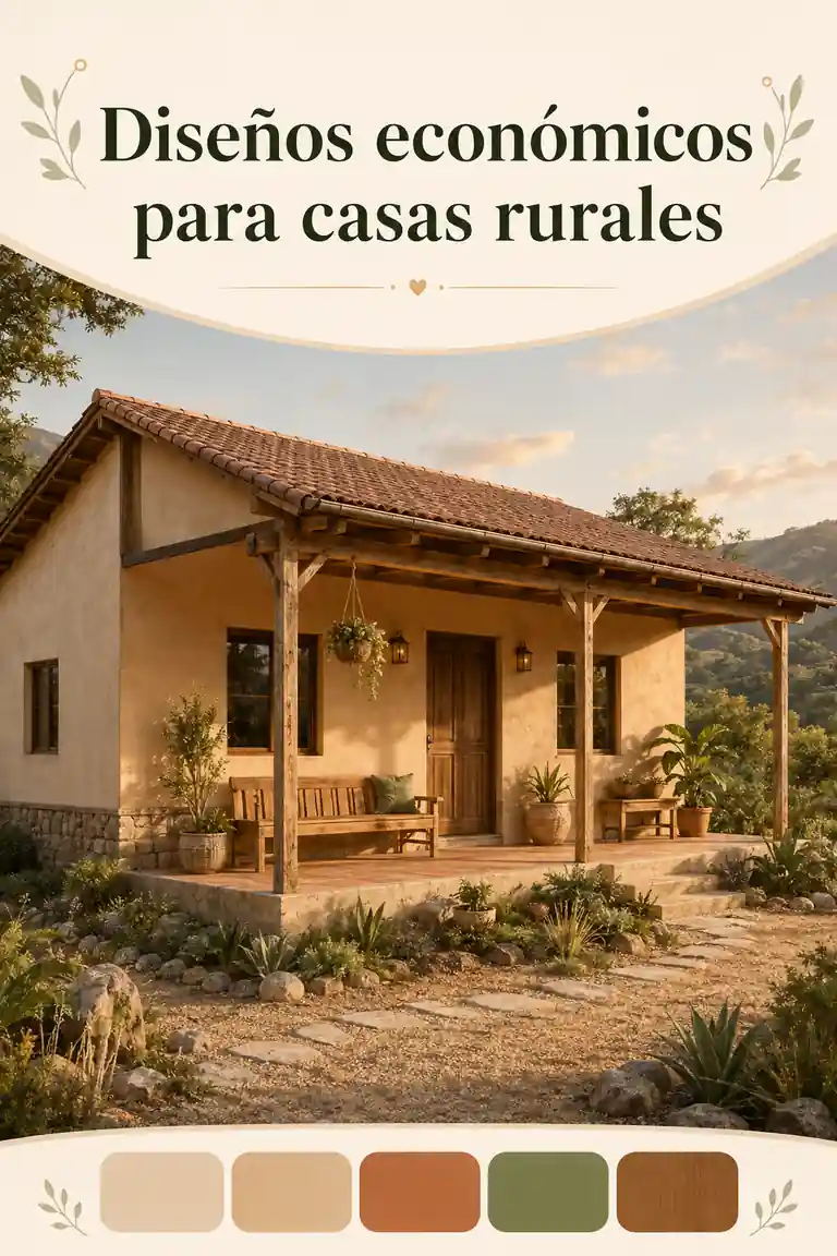 Diseños económicos para casas rurales