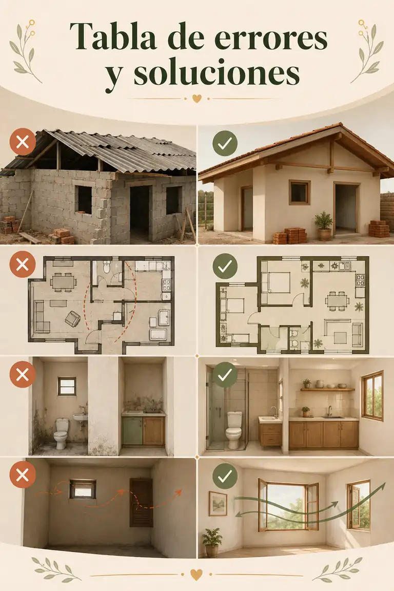 Tabla de errores y soluciones