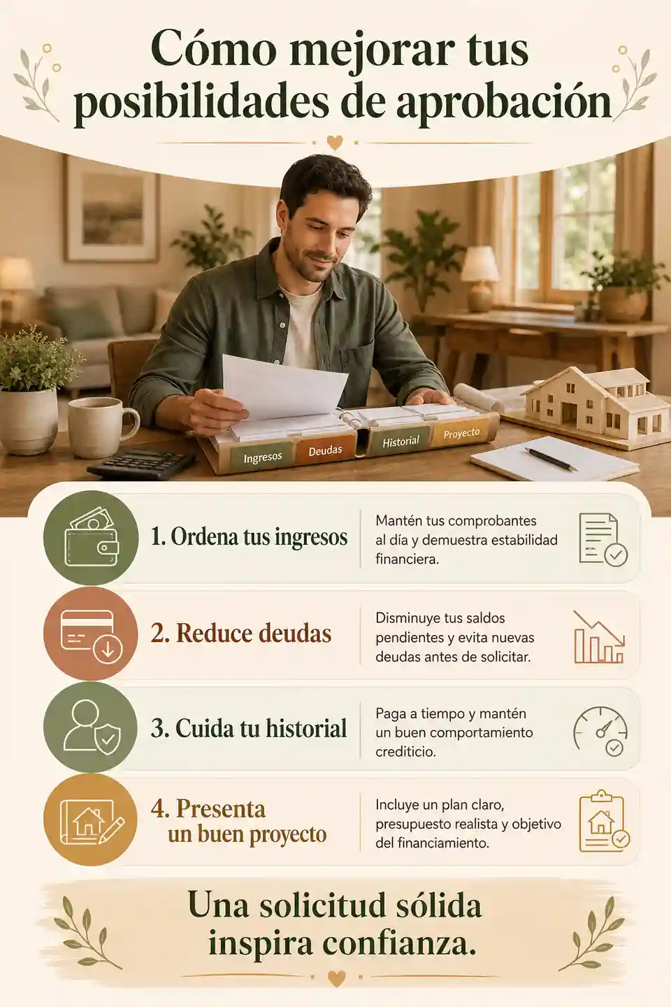 Cómo mejorar la aprobación de un crédito de construcción