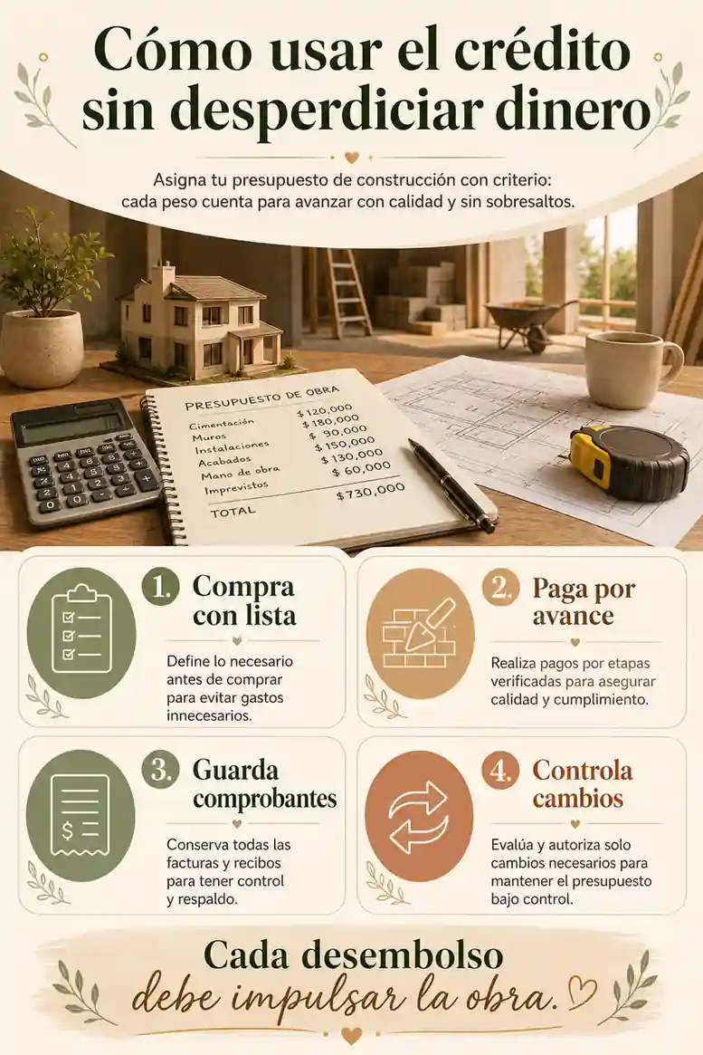 Cómo usar el crédito de construcción sin desperdiciar dinero