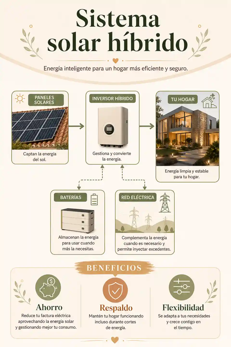 Sistema solar híbrido