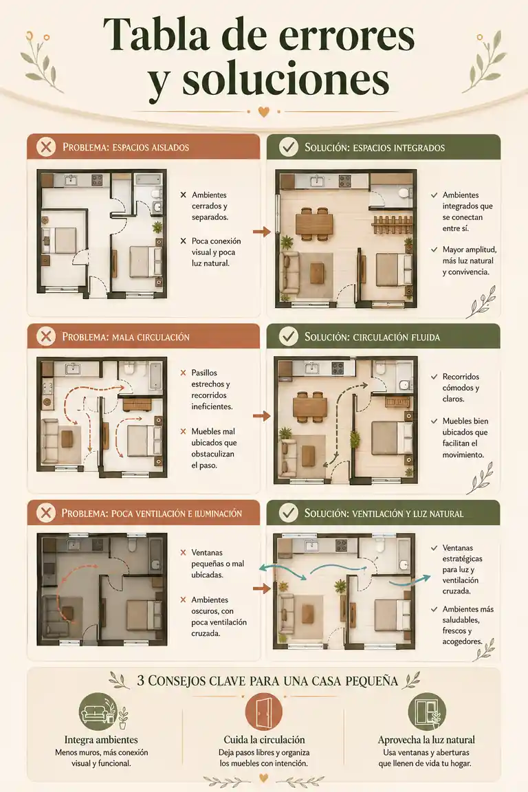 Tabla de errores y soluciones
